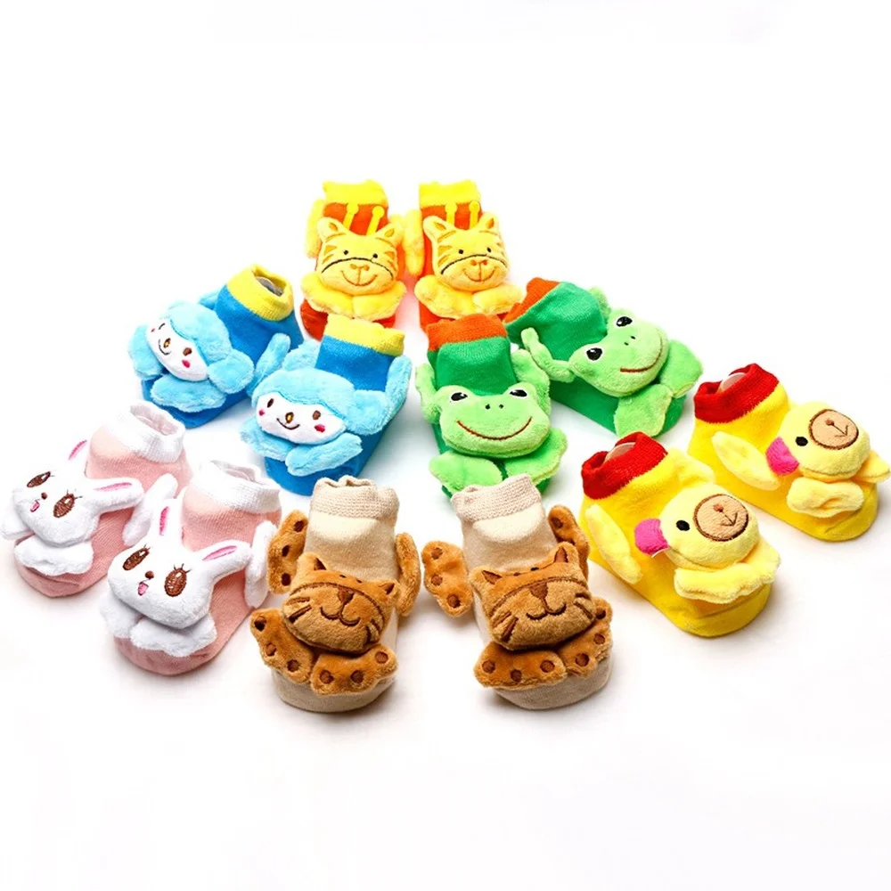 

Cotton Baby Socks Cartoon Animal Newborn Socks Anti-Slip Floor Socks Cute Autumn Spring Socks for Children Baby Girls Boys Socks