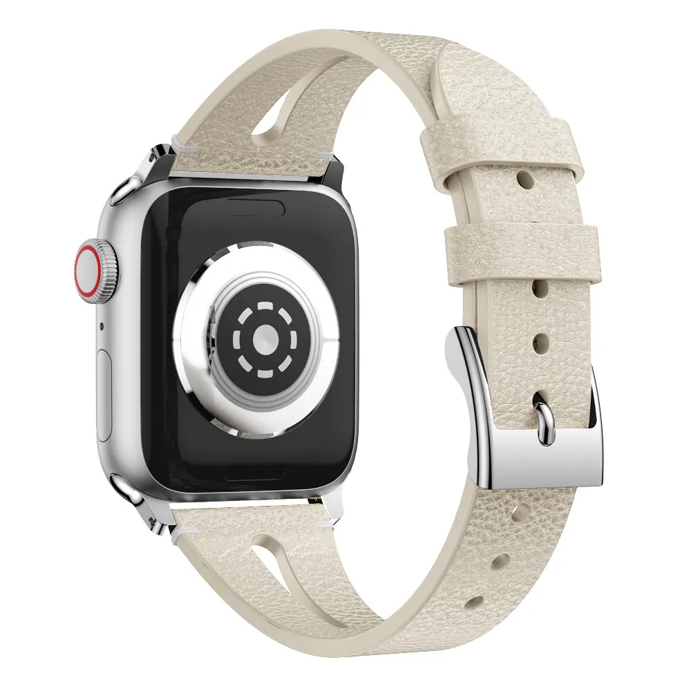 Ремешок для наручных часов hero iand кожаный ретро-браслет Apple Watch series 4 3 2 1 42/38/40/44 мм |