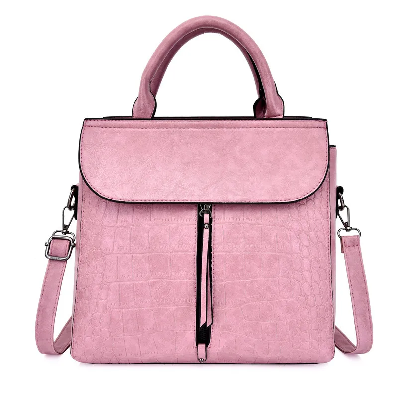 2019 Европа и США простая сумка через плечо с крокодиловым узором Женская