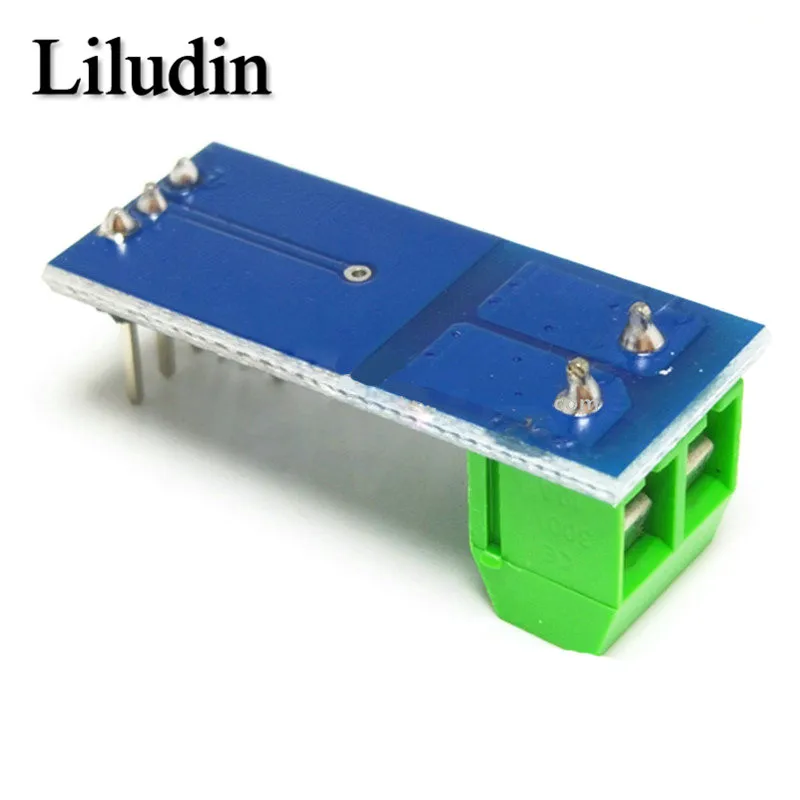 Модуль датчика тока Холла Lulidin ACS712 модуль 5A/20A/30A | Электронные компоненты и