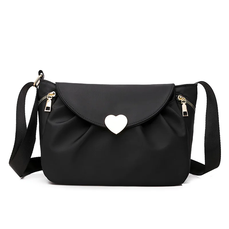 

2021 New Korean Bag Women's Single Shoulder Messenger Bag Solid Oxford Mother's Bag Purses and Handbags Luxury Designer