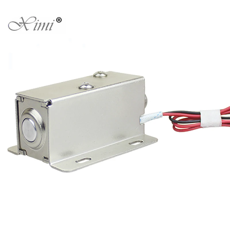 Round Cabinet Lock Small Electric Control 12V Mini Electromechanical Drawer | Безопасность и защита