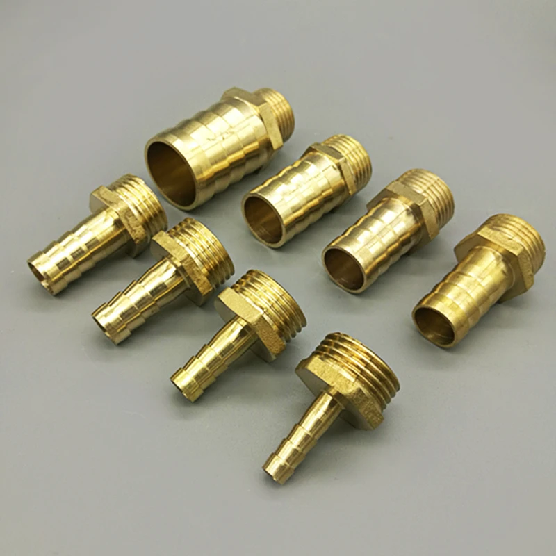 Латунный фитинг для труб 4 мм 6 8 10 12 19 шлангов 1/8 &quot1/4&quot 1/2 &quot3/8&quot BSP соединительный