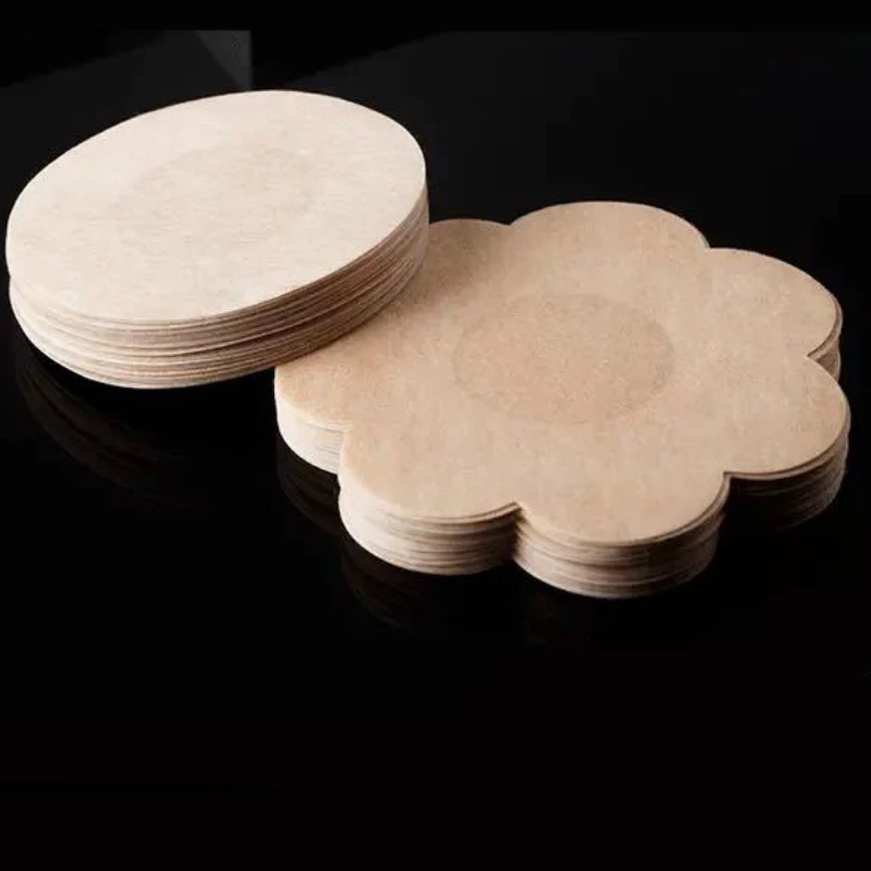 Мягкие одноразовые накладки на соски 50 шт. лепестки груди цветок сексуальная