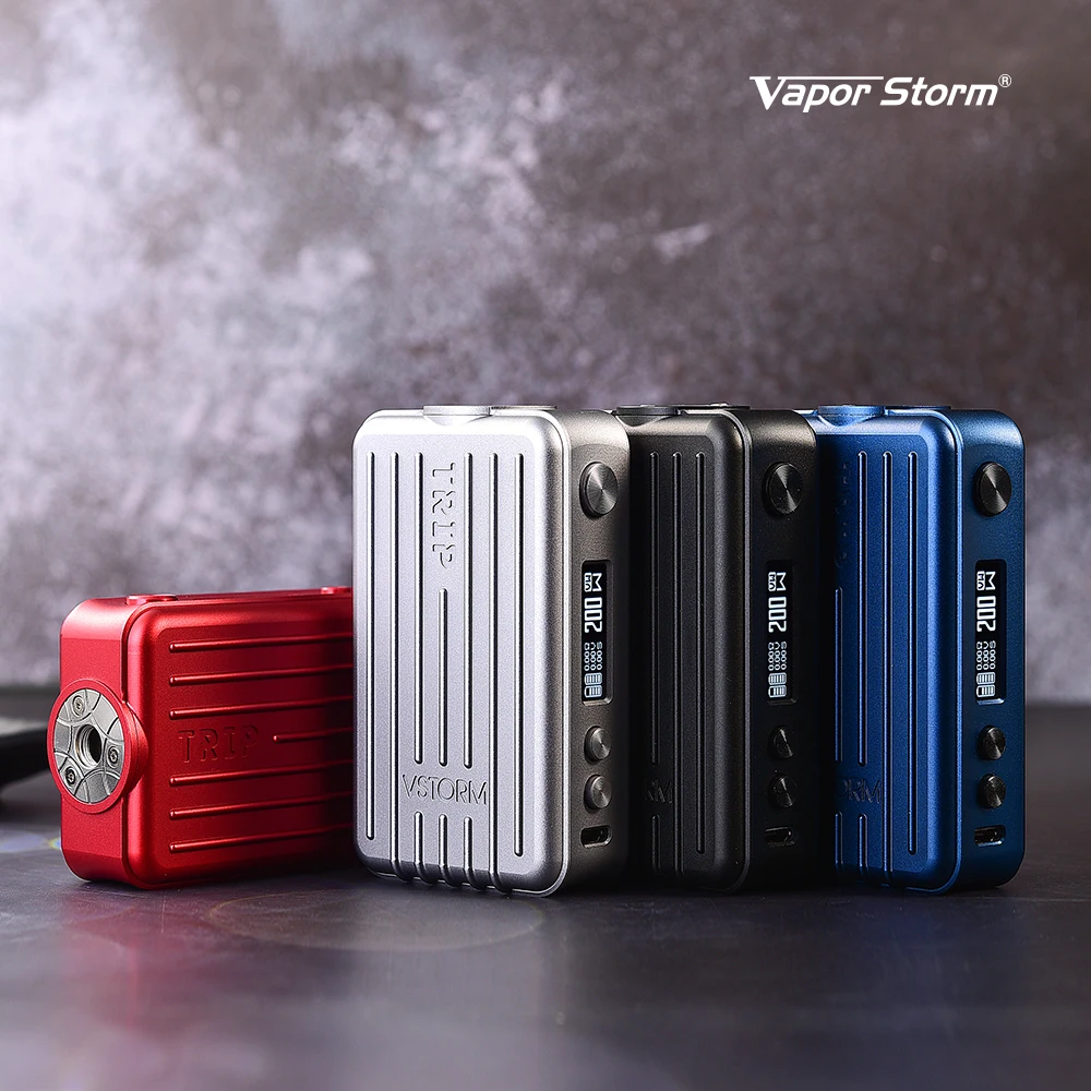 Новый Vapor Storm контейнер дорожный мод электронная сигарета Vape 200 Вт обход 0 91 дюйма