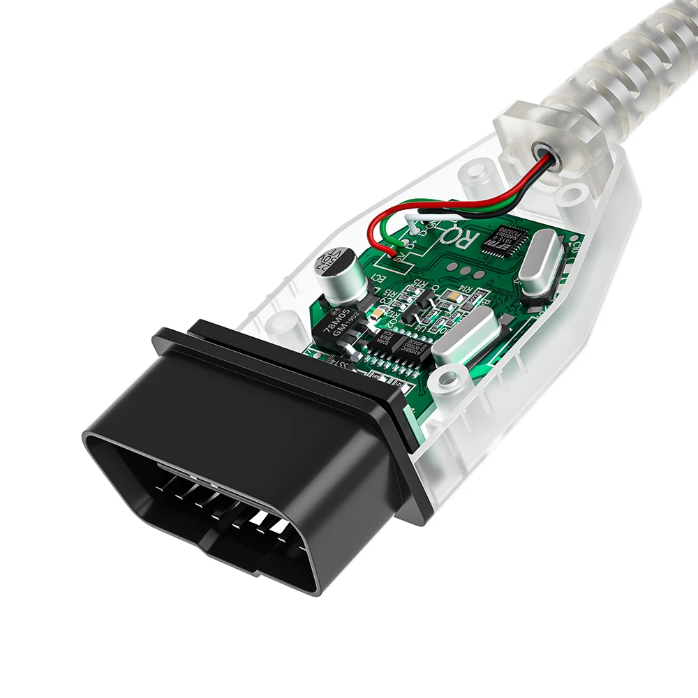 OBD2 K + может для bmw с переключателем FT232RL 20PIN разъем 16 Pin Автомобильный