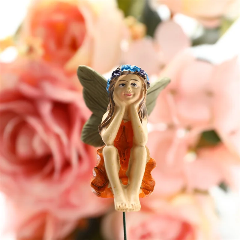 Миниатюрные феи фигурки для украшения дома и улицы поставки сада 6 шт. | Дом сад