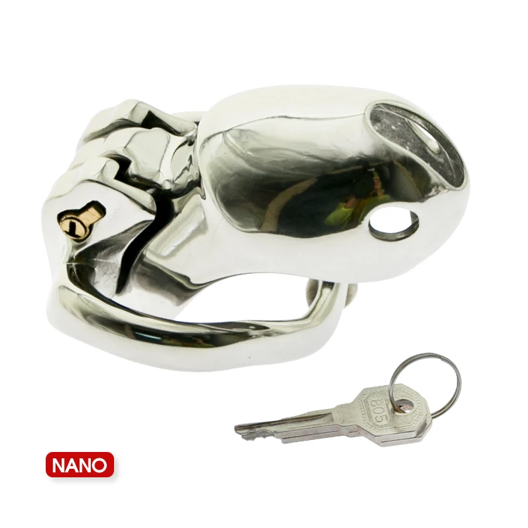 HTV3 запираемый замок для пениса нержавеющая сталь клетка кольцо устройство