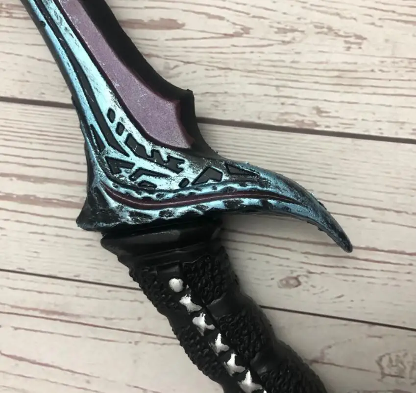 LT 1:1 Косплэй Anti-Mage косой из Vyse эльфа Cos оружие игры 50 см Опора ролевая игра фигура