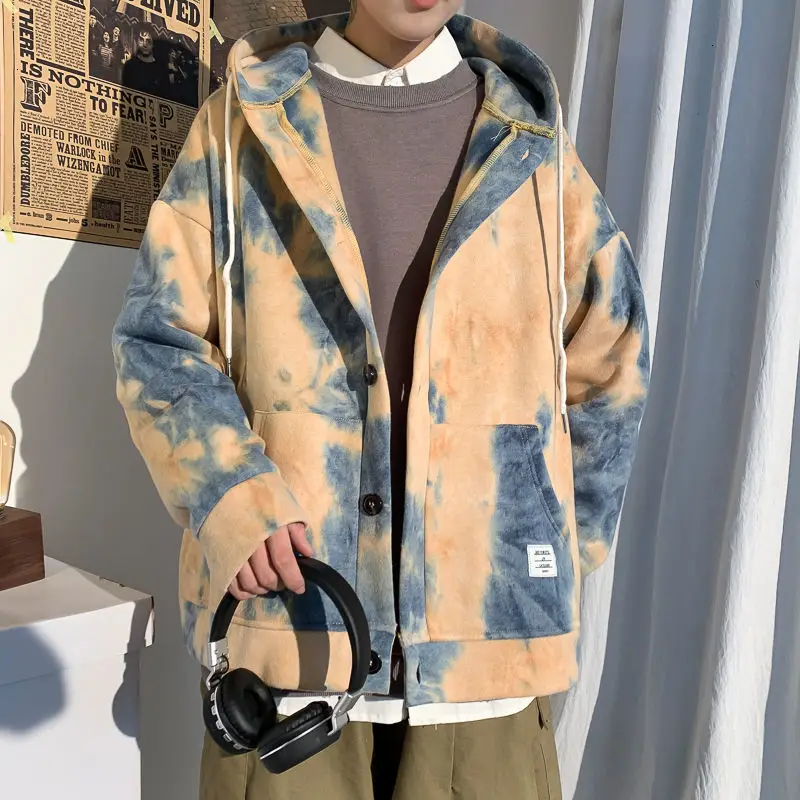 Мужская толстовка в Корейском стиле Privathinker с узелком осень 2020 модная мужская