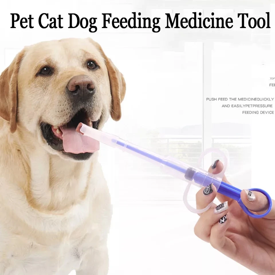 

1PC Medicine Control Rods Pet Dog Cat Puppy Pills Dispenser Feeding Kit Given Home Universal Pet Medicine Feeder