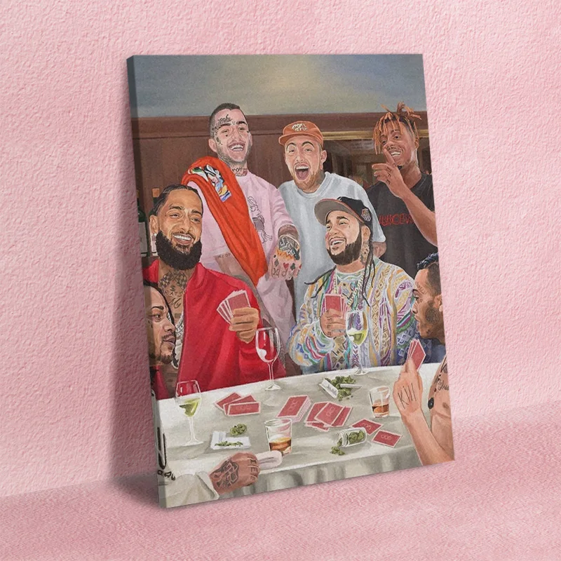 

Wall Art Rap Singer Canvas Paintings Mac Miller Pictures Hd Prints Lil Peep XXXTentacion Home Decoration Modern Poster Modular