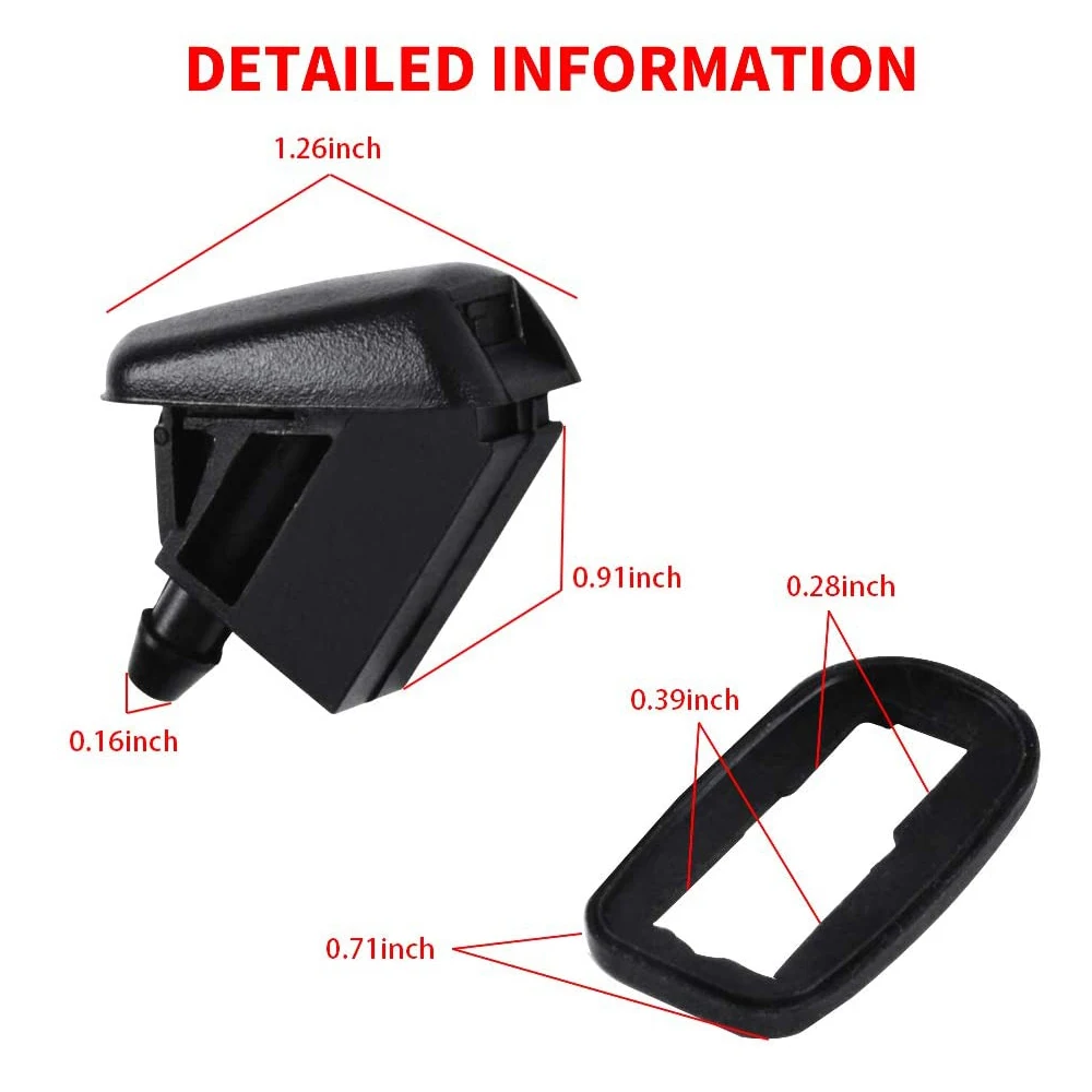 OGE 2 шт. насадки для омывателя переднего лобового стекла Ford Focus 2004 - 2011 OEM