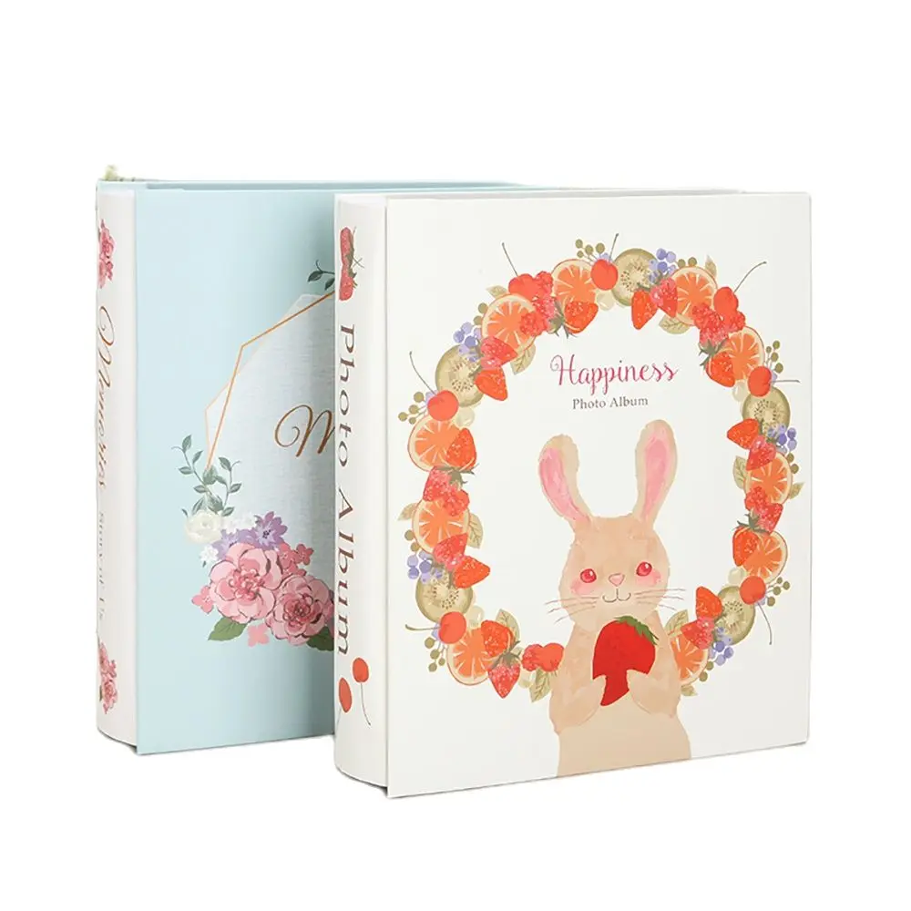 

6-Inch Insert Cartoon Photo Album Large Capacity Scrapbook Album Luxury Instax Album Family Photo Albums Stamp Collect Book Gift