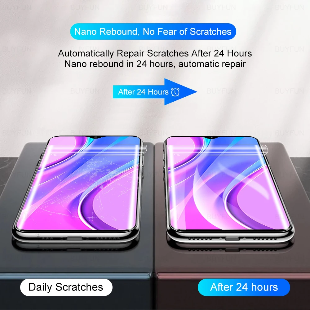 3in1 экран гидрогелевая пленка для Xiaomi Redmi 9 9A 9C NFC задняя защитная на readmi readme red mi redmi9