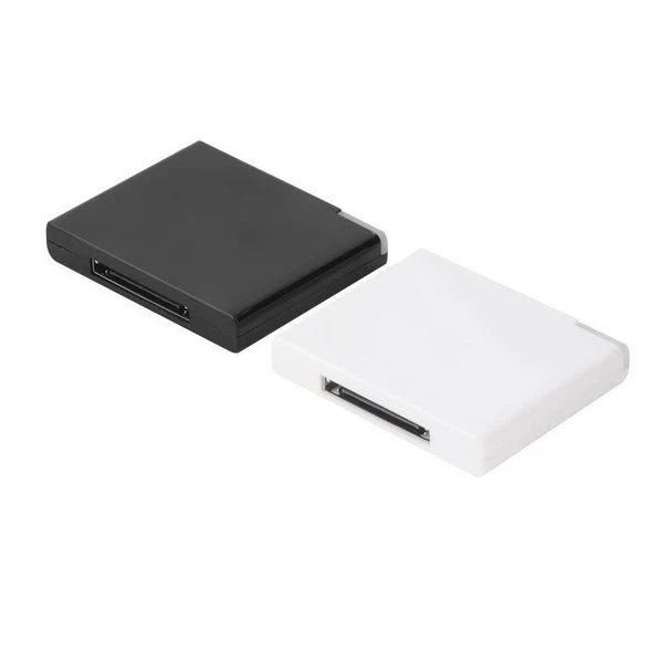 DHL 100 шт. Изысканный Bluetooth музыкальный аудио 30 Pin Bluetooth приемник адаптер для iPhone док-станция динамик
