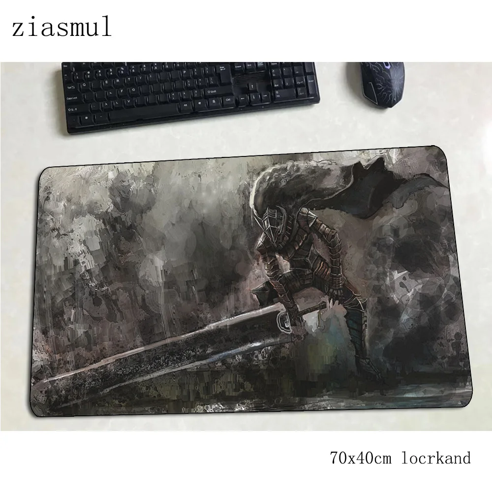 Коврик для мыши berserk 700x400x3 мм игровой коврик для мыши большой коврик для геймера HD печатная игровая компьютерная настольная клавиатура со встроенной мышью высококачественные игровые коврики