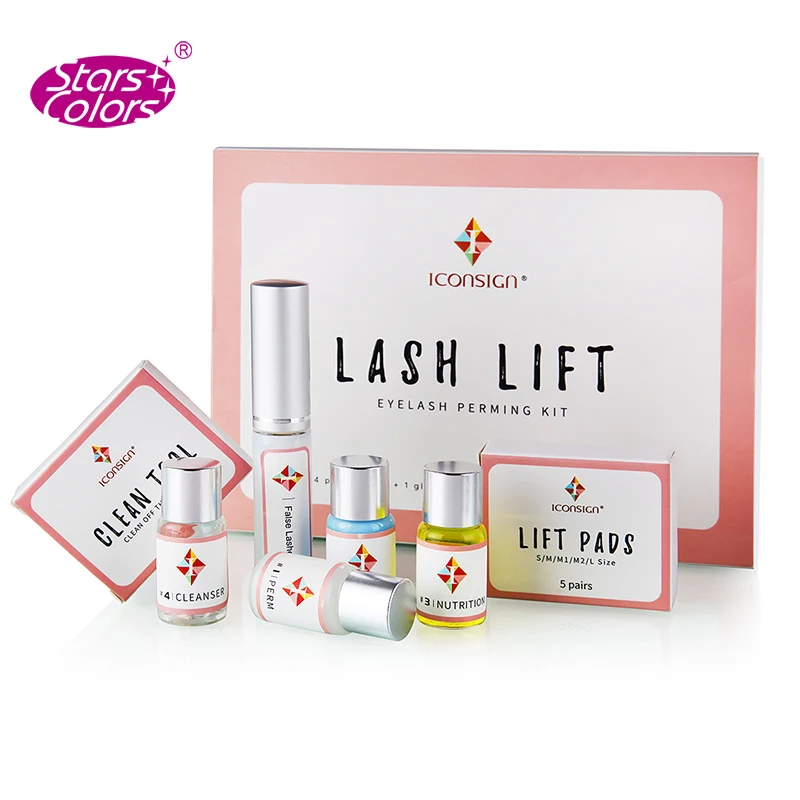 Доставка в Бразилию через Epacket профессиональный набор для подтяжки ресниц