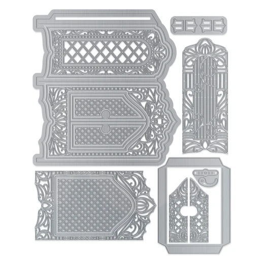 Металлические Вырубные штампы размеры коробка для скрапбукинга стальное