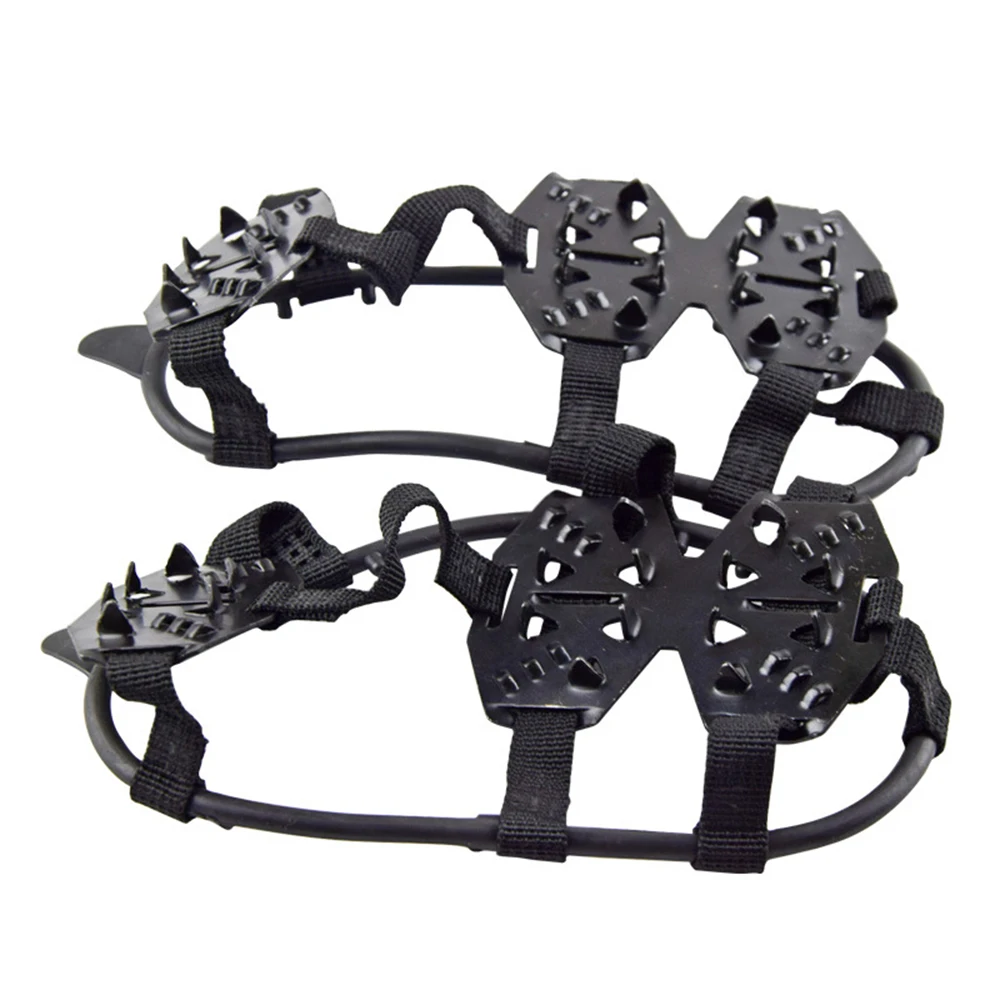 1 пара 24 шпильки снег лед скалолазание шипы захваты противоскользящие скобы