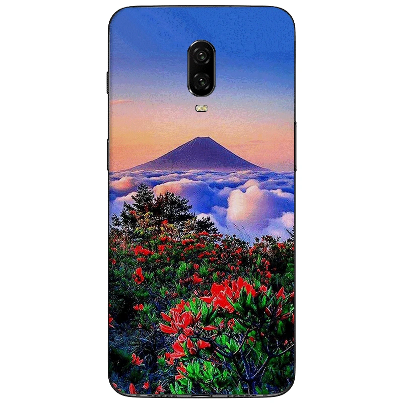 Мобильный чехол для телефона oneplus 5 6 комплектов/партия размер 6T 7 Pro Силиконовая
