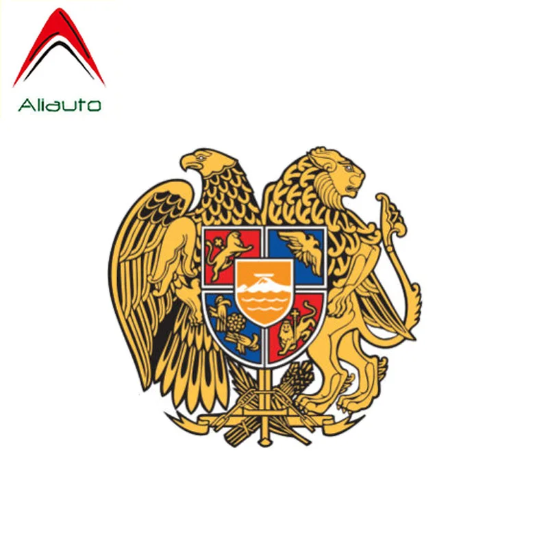 Креативные наклейки Aliauto с гербом Аргентины декоративные автомобильные