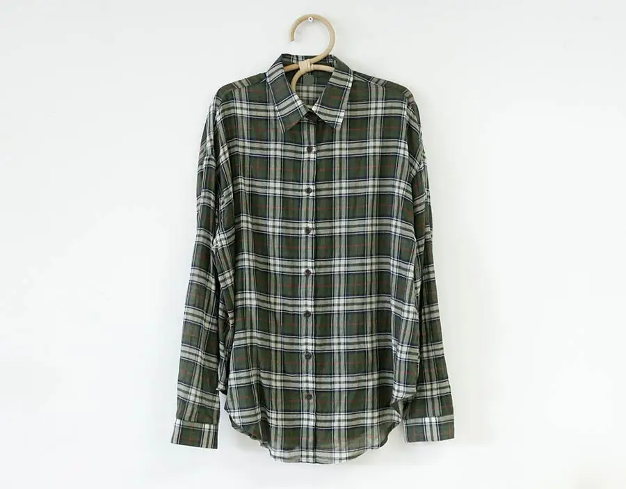 

New spring plaid Vintage Shirt female Oversize Tops Women Long sleeve Girls Blouse Plus Size Autumn Women Blouses femme Blusas