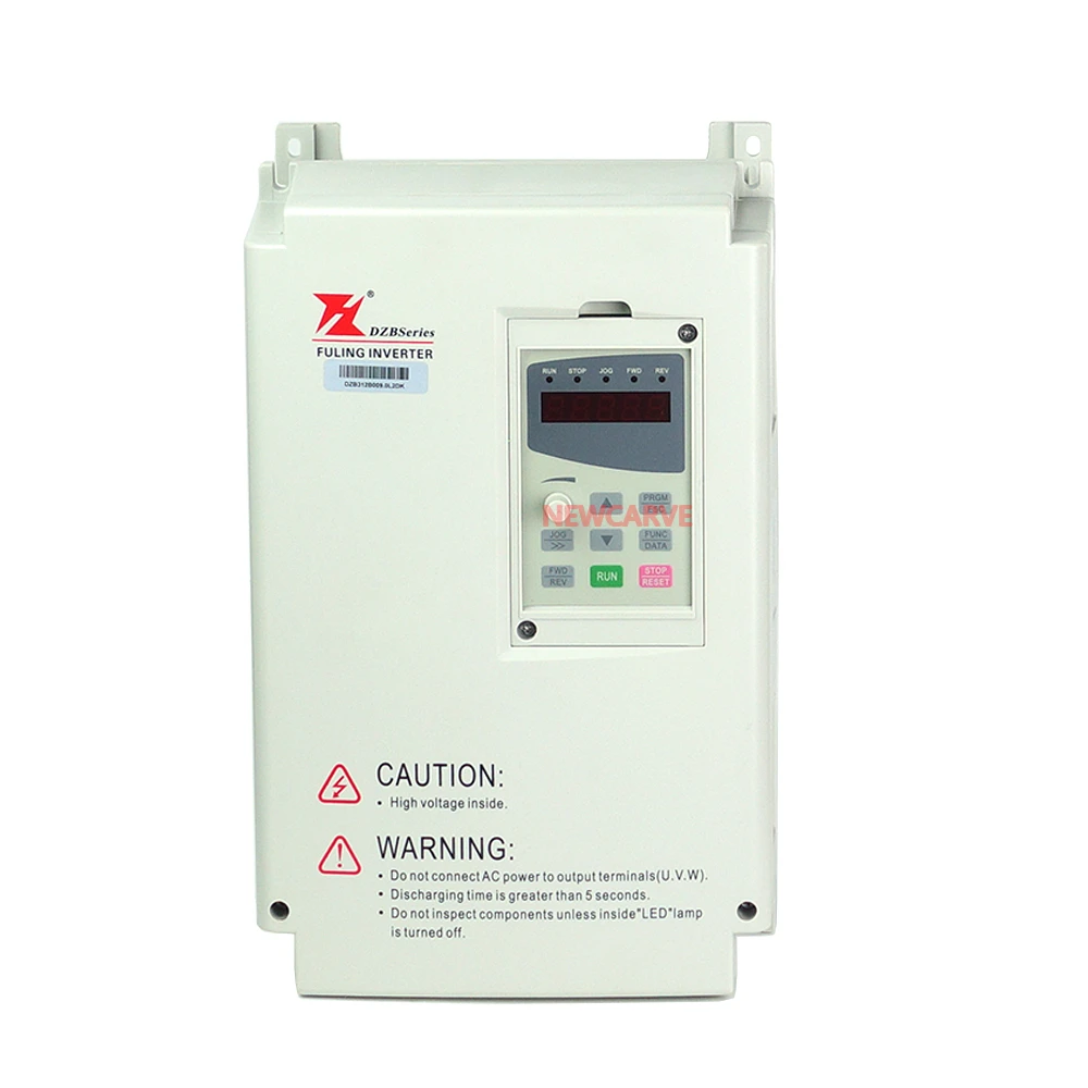 ЧПУ VFD инвертор FuLing 9KW Частотный преобразователь для 220V электродвигатель привода
