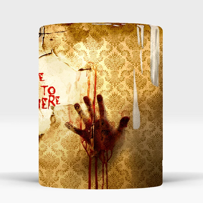 New 1Pcs 350mL The Walking Dead Mug Color Changing Heat Sensitive Ceramic Coffee Milk Tea Magic Cup Birthday Gifts for Friends | Дом и сад