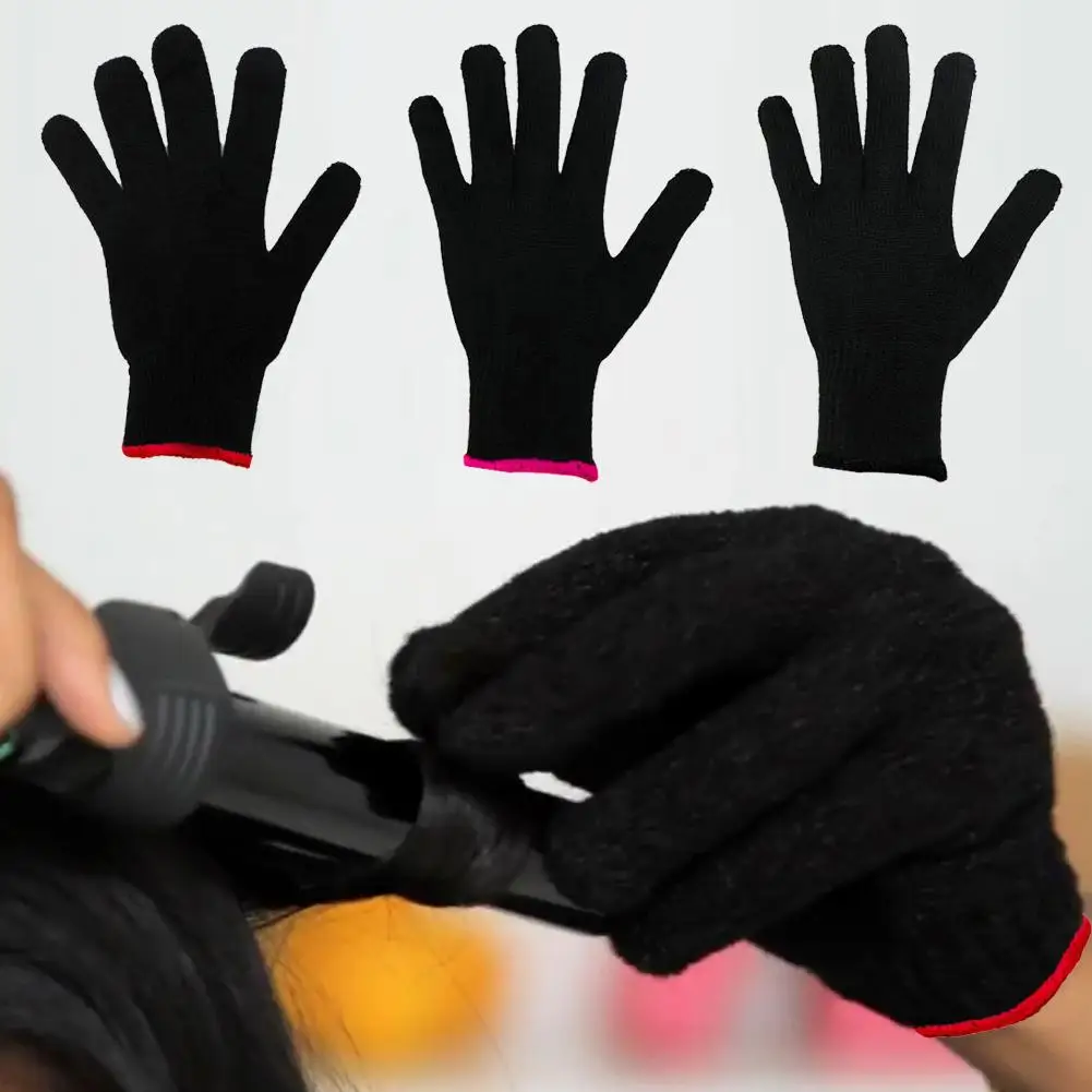 

1PC Heat Resistant Glove For Hair Styling Heat Blocking For Curling Curling Styling Hand Skin Care Protector