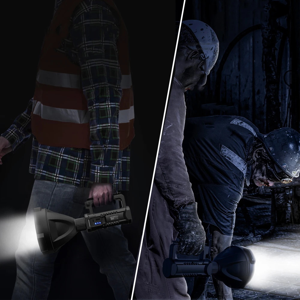 Супер ярсветодиодный светодиодные портативные прожекторы фонарик прожектор с