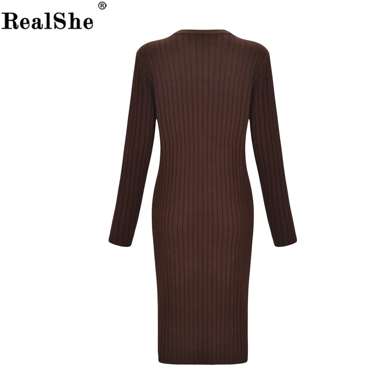 Realshe 2017 розовый кисточкой Вязание свитер мода контрастного V Средства ухода за