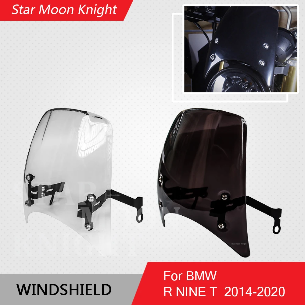

Windshield Windscreen For BMW R NINE T NINET 2014-2020 High Quality Headlight fairing R9T R NINET Motorcycle Parts