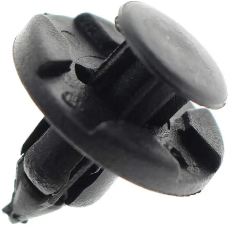 

110 pcs Nylon Fender Trim Panel Bumper Shield Retainer Fastener Rivet Push-Type Clips for 8mm Hole Nissan Infiniti 01553-09321
