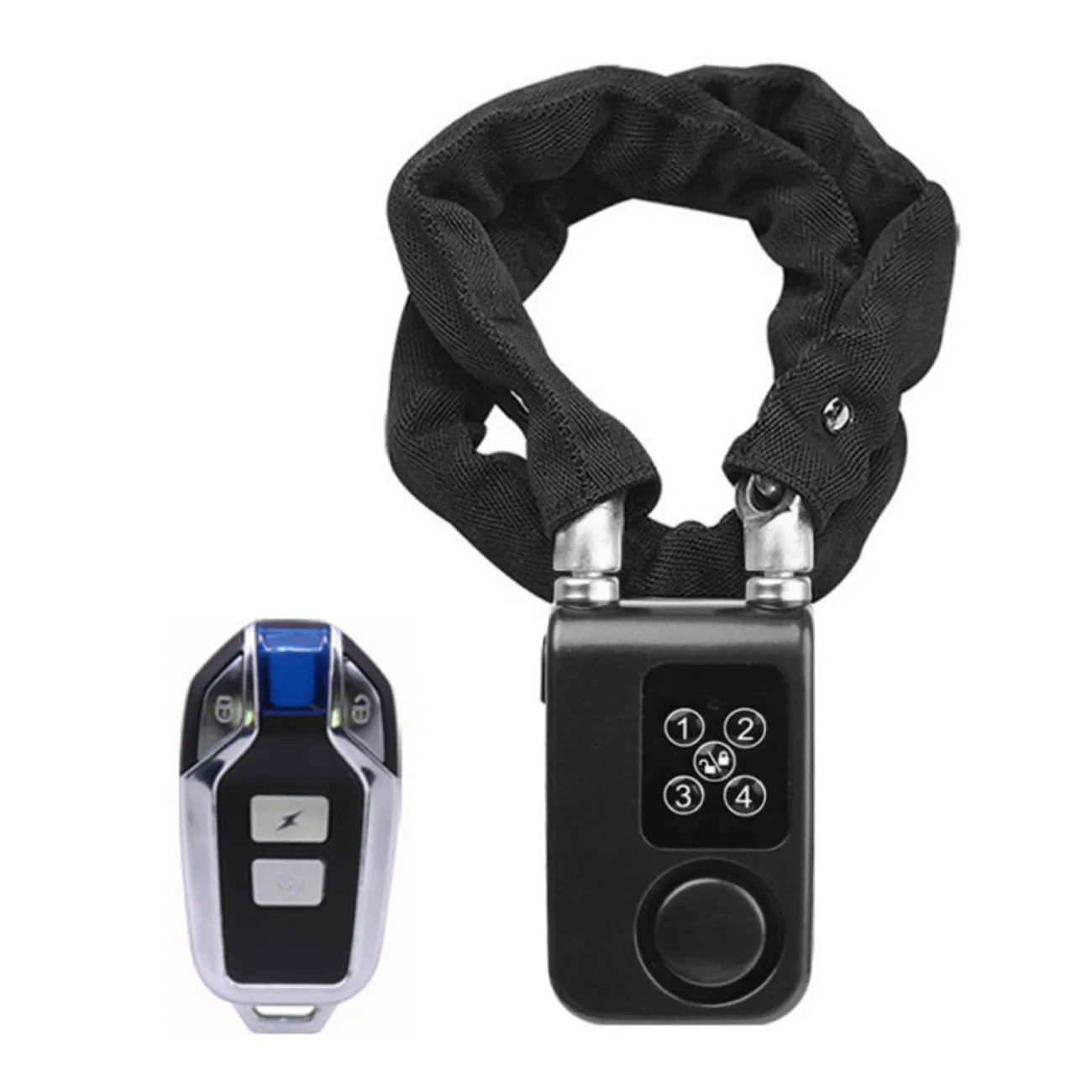 

Anti-Theft Bike Lock Cycling Security Lock Wireless Remote Control Alarm Lock Bicycle Steel Cable Anti-Theft Alarm Bicycle Part