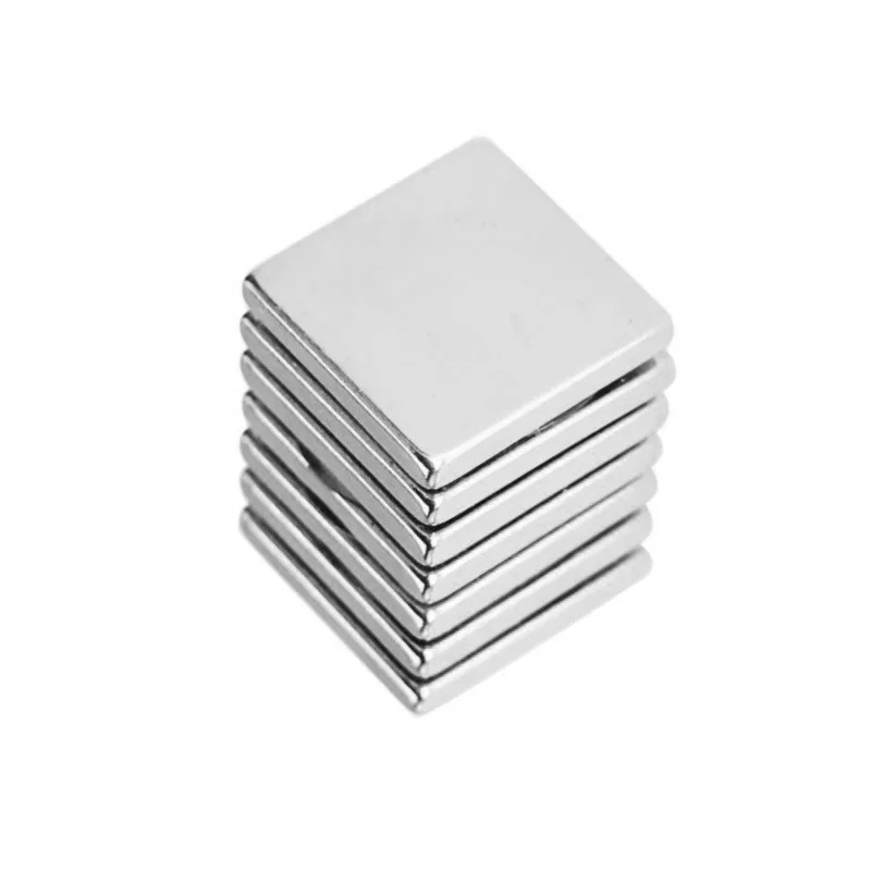 2 ~ 50 шт. 20x20x3 мм квадратный постоянный магнит толщина 3 неодимовый N35 сильные