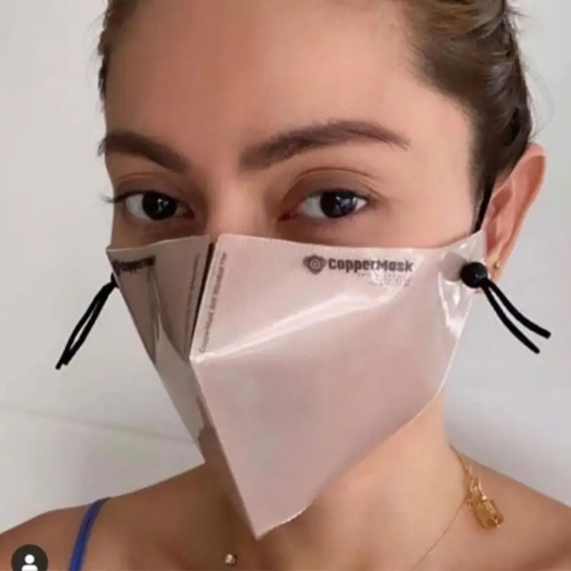 Перерабатываемая маска для лица черная Антимикробная 11 антимикробных фильтров