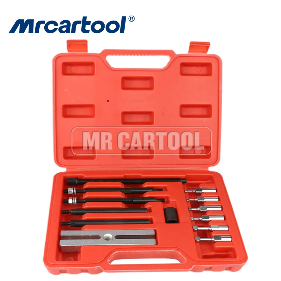 MR CARTOOL 13 PCS Small Insert Bearing Race Puller Remover Tool Kits Small Insert Bearing Extractor Professional Car Repair Tool