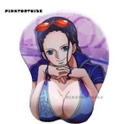 3d-коврик для мыши с подставкой под запястье, силиконовый, заполненный гелем