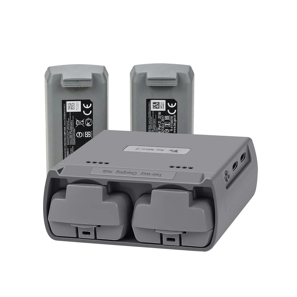 

Зарядное устройство Mini 2/Mini SE, двухсторонний зарядный концентратор для аккумуляторов дрона, зарядное устройство USB для DJI Mini 2/Mini SE, аксессуар...