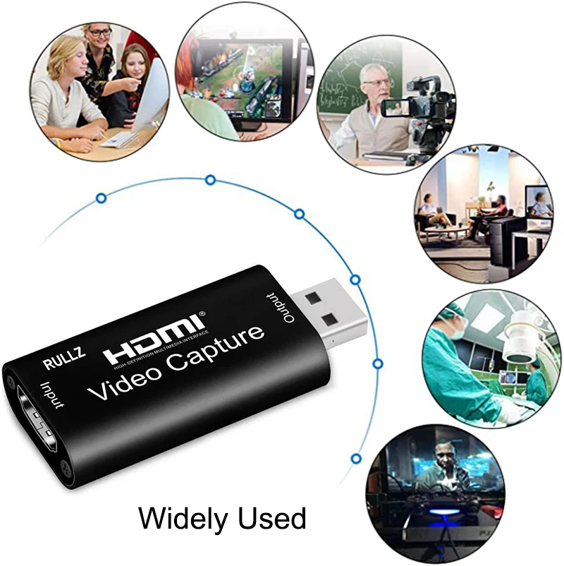 4K петля USB 2 0 Захват карты HDMI аудио видео коробка для PS4 Xbox игры DVD HD камера