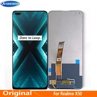original 6 57 for realme x50 5g lcd display touch screen replacement digitizer assembly for realme x50 lcd rmx2144