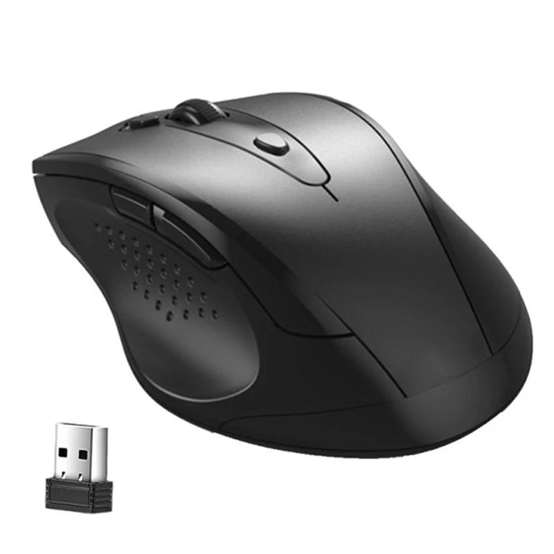 Беспроводная оптическая мышь 2 4 ГГц 6 клавиш USB-приемник | Компьютеры и офис