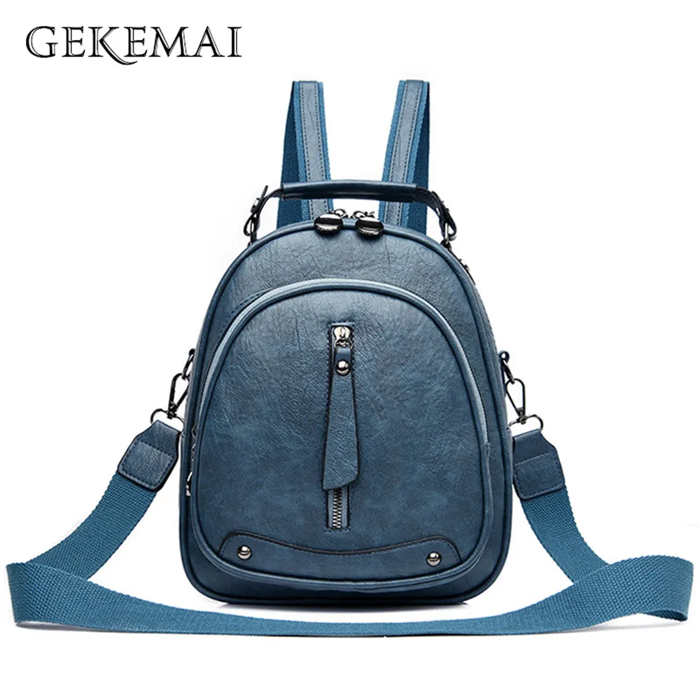 

Tassel Rivet Solid Color Pu Leather Backpacks for Women Vintage Elegant Shoulder Bag Lady Mini Crossbody Bags Female Phone Purse