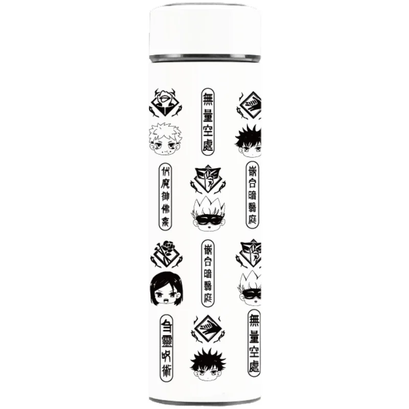 

Anime Jujutsu Kaisen Gojo Satoru Stainless Steel Vacuum Cup Men Women Student Cartoon Thermos Cup Water Bottle Xmas Gifts