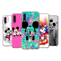disney lovely mickey mouse for samsung galaxy a30 s a40 s a2 a20e a20 s a10s a10 e a90 a80 a70 s a60 a50s transparent phone case
