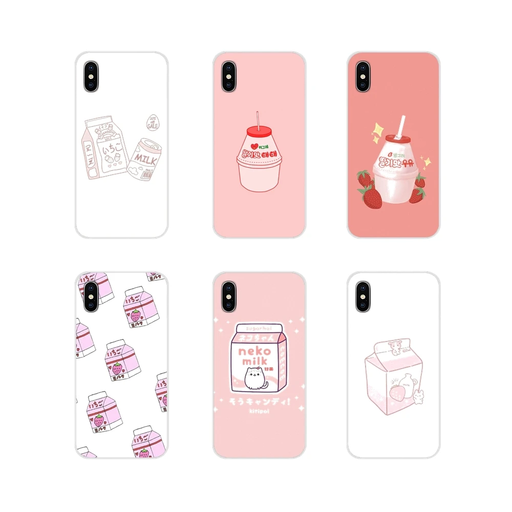 Прозрачный чехол Kawaii из ТПУ для Xiaomi Mi4 Mi5 Mi5S Mi6 Mi A1 A2 A3 5X 6X 8 CC 9 T Lite SE Pro|Бамперы| |