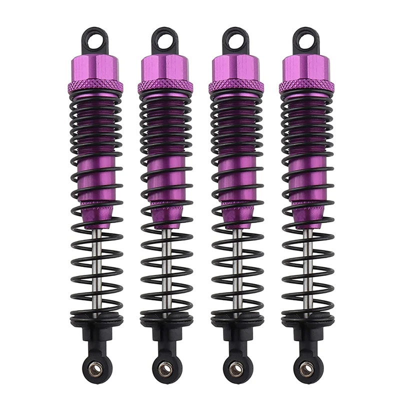 

4Pcs Shock Absorber Damper 108004 108mm Oil Adjustable Alloy Aluminum Shock for 1:10 HSP, Redcat Rc Car Parts