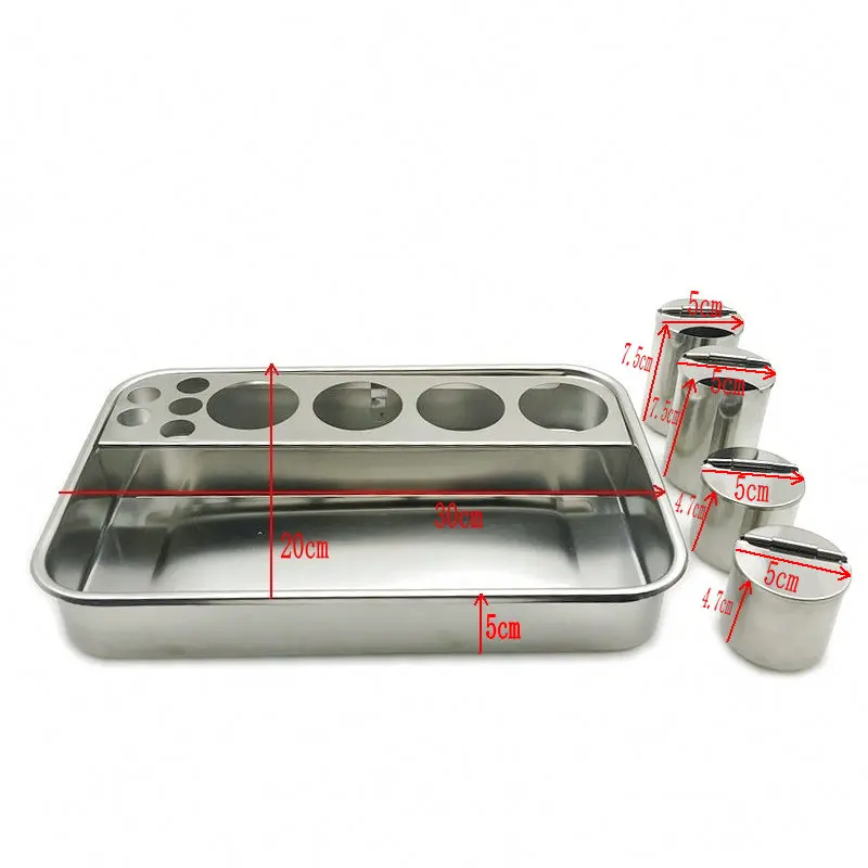 1 набор стоматологических Нержавеющая сталь стоматологические инструменты ящик