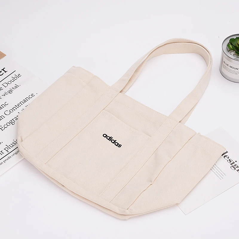 Экологический Холст Tote белые Сумочки Tote сумки многоразовые хлопковые продуктовые сумки высокой емкости для покупок толстые мини-сумки